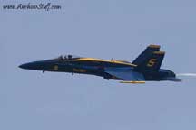 Blue Angles Aircraft #5 at Thunder Over Michigan